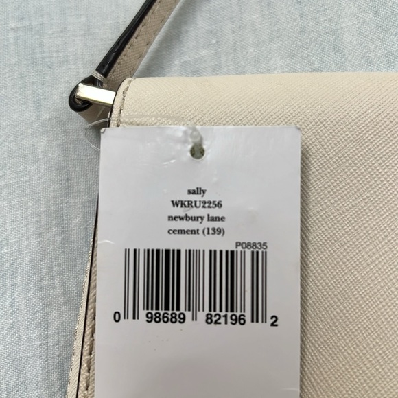 NWT Kate Spade Newbury Lane Sally Crossbody in Cement - Picture 7 of 8